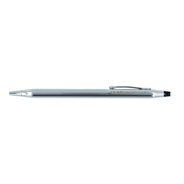 Utah State University Laser Engraved Silver Ballpoint Pen